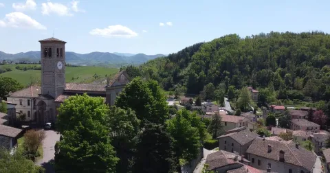 Fortunago dall'alto